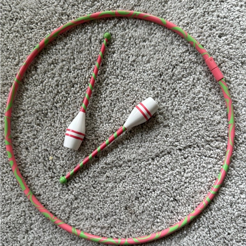 AMERICAN GIRL Gymnastic Accessories (hula hoop, batons)